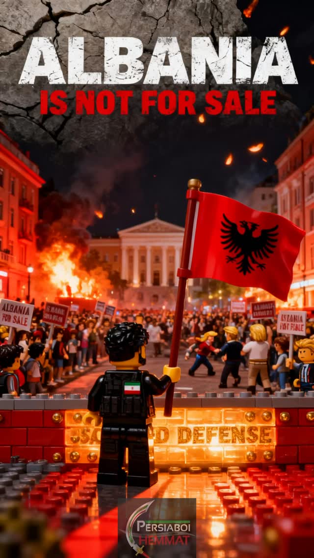 Albania is not for sale.

The young generation and Gen Z are out in the streets of Tirana saying no to Trump and Kushner trying to buy up their land. 

Mass protests against the luxury resort project, with people chanting “Albania is not for sale” and refusing to let foreign interests take what belongs to them.

This one’s for the youth who are standing up and refusing to sell their country.

Sacred Defense.

#AlbaniaNotForSale #AlbaniaProtests #GenZ #SacredDefense #NotForSale
