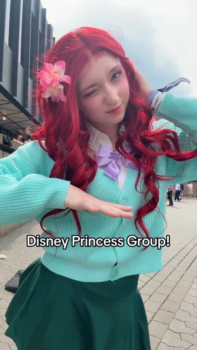 Dokomi was so fun!! #disney #disneyprincess #cosplay #dance by @sususcosplays