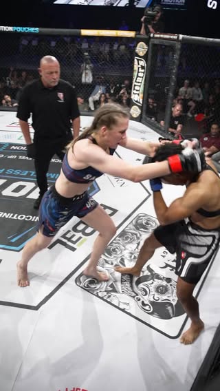 A MUAY THAI CLINIC 💥 

@Smilla_Fairtex remains undefeated at #TNU154!

Live on UFC Fight Pass NOW