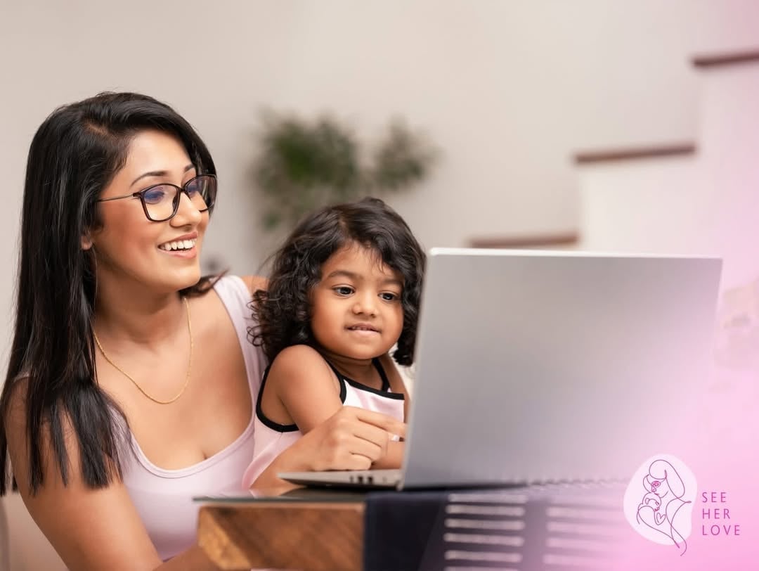 A daughter is a little girl who grows up to be her mama’s best friend 💕A fun and memorable shoot with @visioncaresl 📸✨ Thankful to be part of it!#MomAndDaughter #MotherhoodMoments #MyLittleGirl #GirlMom #MomLife by @sewminisw