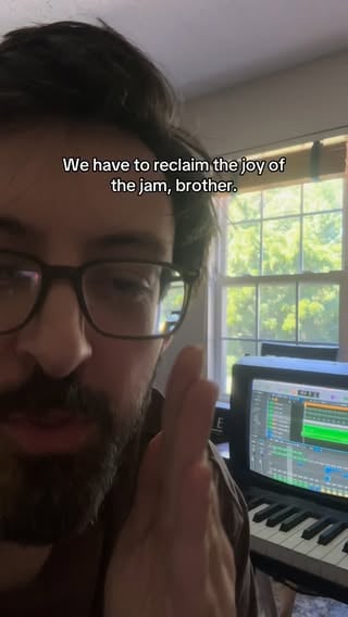 The jam is where the magic hides #musicproduction #musicproducer #serumpresets