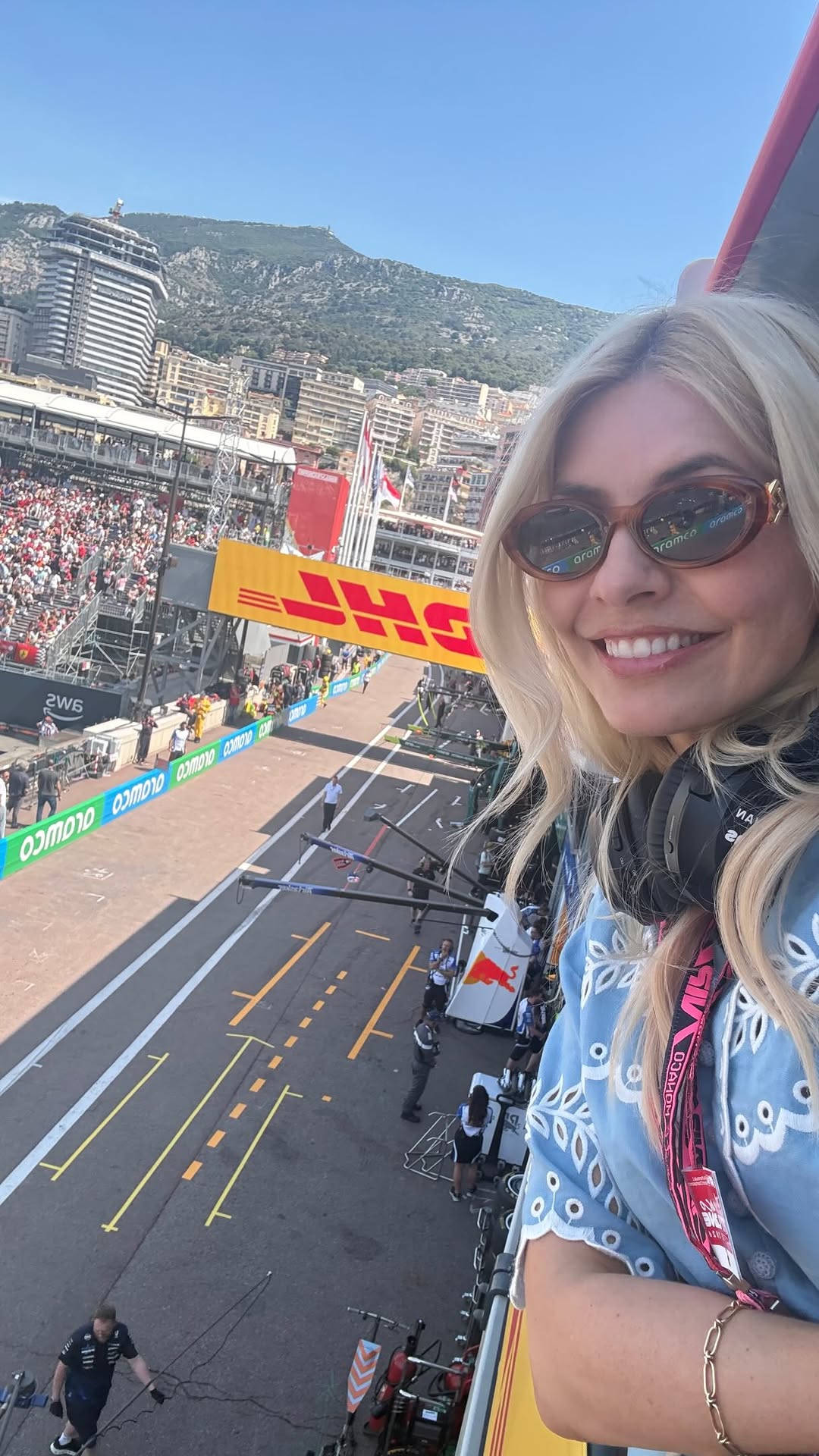 What a weekend! Monaco you didn’t disappoint… @williamsf1team @jv.f1 thank you for having us, hard to pick a highlight, grid walks, hot laps (I will post this later, safe to say I wasn’t built for speed 😵‍💫) all topped off by getting caught up in a @kimkardashian fly past 🤣 Also Barry and Daimo thankyou for your hospitality… that’s one weekend that I’ll never forget 🏎️🏁❤️ ✨