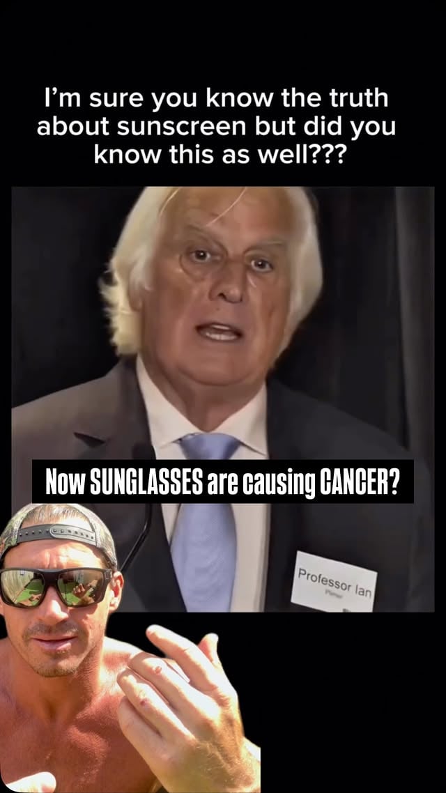 Morning sunlight, circadian rhythm, eye health, melatonin, cortisol balance, and natural energy may be some of the most underrated habits for recovery, sleep, and overall health. ☀️

One of the most interesting ideas I’ve been exploring recently comes from Professor Ian Plimer perspective on sunlight exposure and sunglasses.

The theory?

Your eyes and skin are designed to receive natural light signals from the sun.

Some believe constantly blocking sunlight — especially first thing in the morning — may interfere with natural signaling related to circadian rhythm, hormone regulation, energy, sleep quality, and melanin production.

Before people lose their minds…

I’m NOT saying never wear sunglasses 😎

Protect your eyes when needed.

But maybe ask yourself this:

When was the last time you experienced early morning sunlight naturally?

Just:

☀️ Sunlight
🌊 Breath
🧠 Presence
🏃 Movement

Your body is always listening to the environment around you.

Sunrise.
Movement.
Breath.
Grounding.

These are habits that genuinely changed my life and all of them will cost ZERO DOLLARS. 

Try this for the next 7 days:

☀️ 5–10 minutes of morning sunlight
👃 Slow nasal breathing: I like Box Breathing 
📵 Movement before screens is a MUST
❤️ Gratitude for 1 minute speak out everything 

Sometimes the answer isn’t addition but rather subtraction! 

It’s reconnecting to the things humans have always needed to thrive.

Comment SUN if you want my favorite morning routine 🌅

Mission: help 10,000,000 people take control of their health and live life on their own terms.