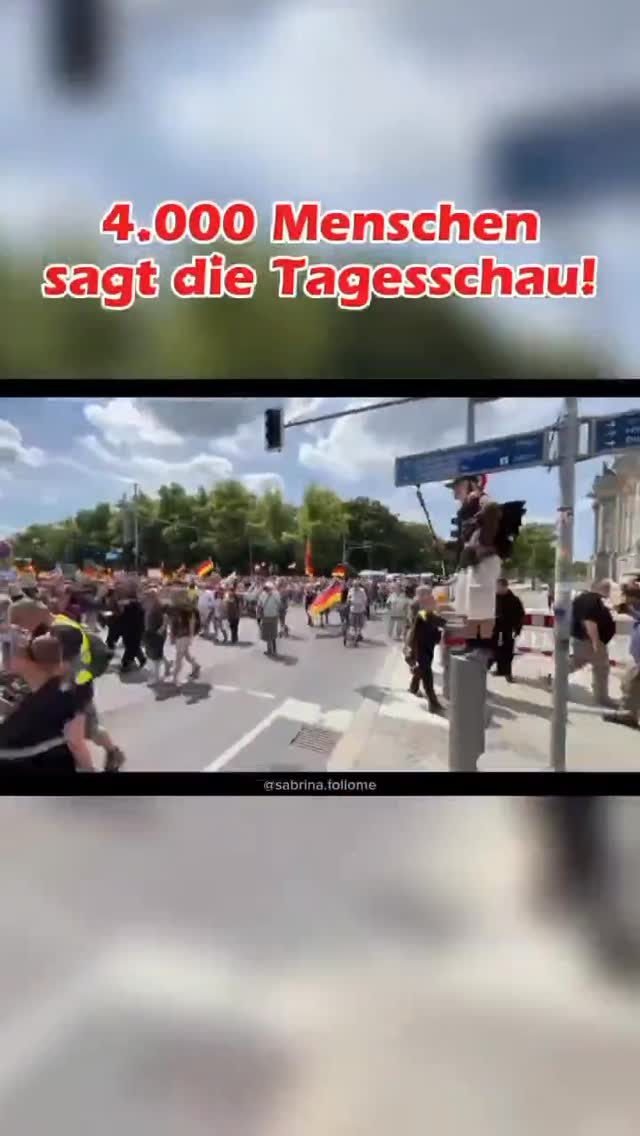 Komisch. Bei Linken Demos wird überschätzt und bei Deutschland Demos wird unterschätzt…🙂