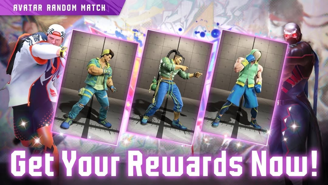 📢 We’ve improved the matchmaking system for Random Avatar Match to make it easier to match with opponents of similar skill levels! In the Avatar Room, you can also change your style and special moves instantly from the “Open Player Status Menu” within Training Mode! 🧘 Avatar Random Match also offers special colors as rewards for Fighting Ground characters! by @streetfightergame