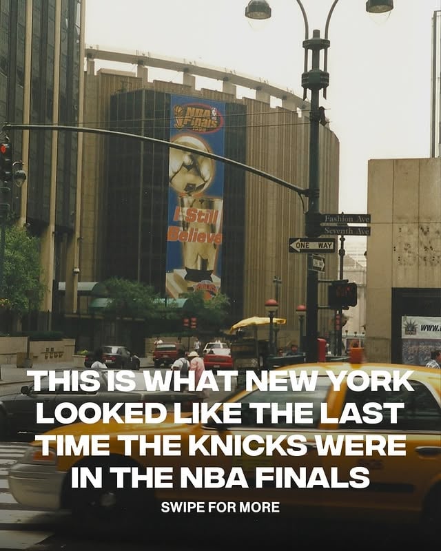 A trip back to ‘99 in NYC 🍎 [📸: @jamescampbelltaylor h/t @90sanxiety]