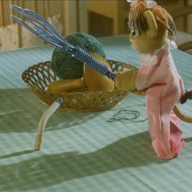 Monkey Love (1985, 9min) Streaming for Family Members on Eternal.tv & Apps. Directed by Hermína Týrlová. A heroic puppet monkey leaps into action to protect baby from the sinister spell of cigarettes. Presented with The Czech Film Archive. by @eternalfamilytv
