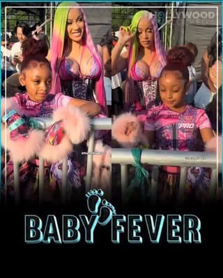 #HUBabyFever: #CardiB is such a great mom 🥹 She attended #GovBall with her daughter #KultureKiari and #Katseye 😍😍📸: @freshmadeit