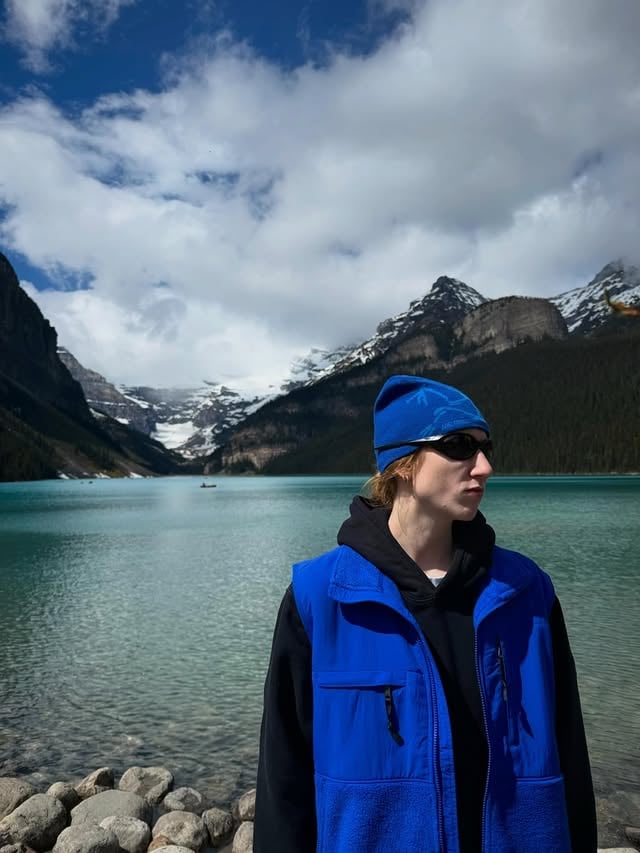 View is nice but my jawline is better