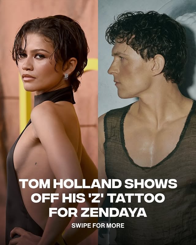 May this type of love attack me 🥹

Tom Holland gave fans a rare look at a small “Z” tattoo near his heart in a new photoshoot for GQ magazine. The tattoo appears to match a small “T” tattoo that Zendaya has in the same spot.

[📸: @alexprager , GETTY, @tomholland via @entertainmenttonight ]