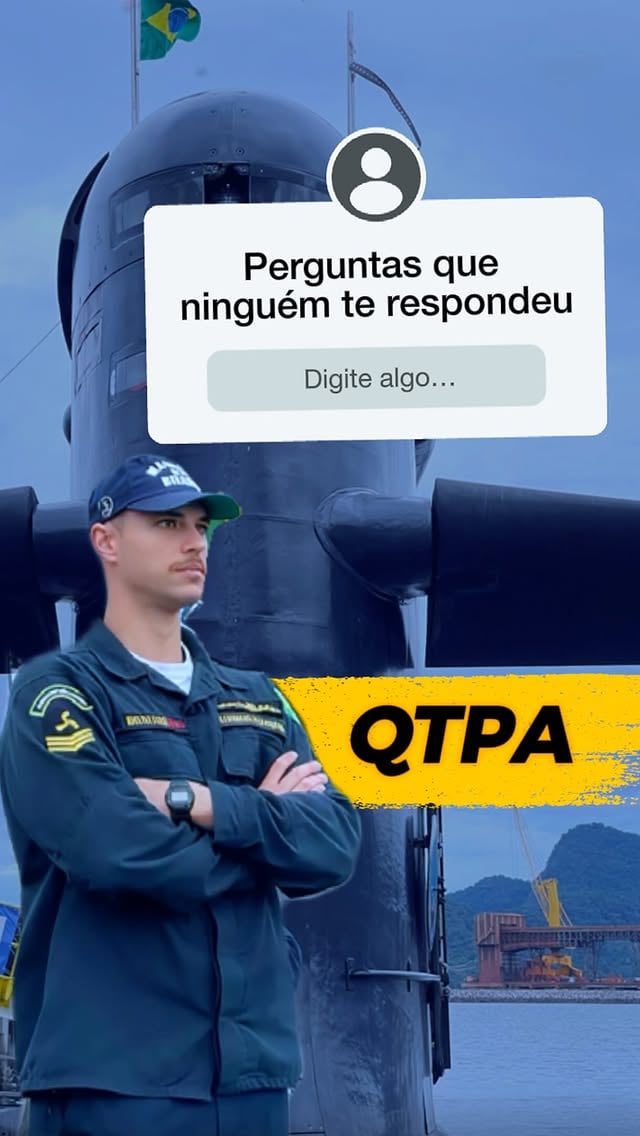 Essas são algumas das dúvidas que mais recebemos sobre o concurso do Quadro Técnico de Praças da Armada (QTPA)! ⚓️Se você tem curso técnico e sonha em construir uma carreira na Marinha do Brasil, essa pode ser a sua oportunidade.Para participar, é necessário ter 18 anos completos e menos de 25 no dia 30 de junho de 2027.⏳ Mas corre: as inscrições terminam em *12 de junho!*🔗 O link para se inscrever está na bio do @vempramarinhaoficial.Ficou com alguma outra dúvida? Deixe aqui nos comentários que a gente responde! 👇#VemPraMarinha #MarinhaDoBrasil #QTPA #ConcursoMarinha #CursoTecnico by @marinhaoficial