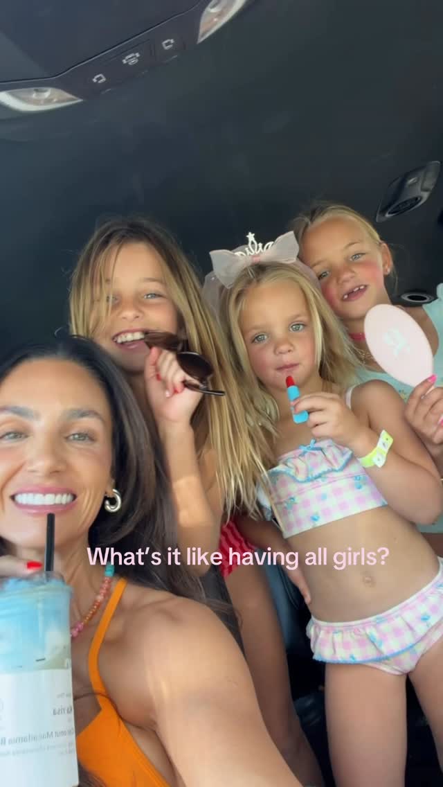 A lot of vibin’ with a side of fightin’ 🤣💞 #girlmom
