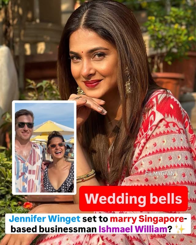 Wedding bells may soon be ringing for TV star Jennifer Winget! Reports suggest that Jennifer is planning to tie the knot with Singapore-based businessman Ishmael William after reportedly saying “yes” to his proposal during a holiday. Sources claim the couple is currently shortlisting vendors, scouting wedding venues, and planning a Christian wedding, with September–October or December–January being considered as possible timelines. However, neither Jennifer nor Ishmael has officially confirmed the reports yet. 💍✨ #fg14