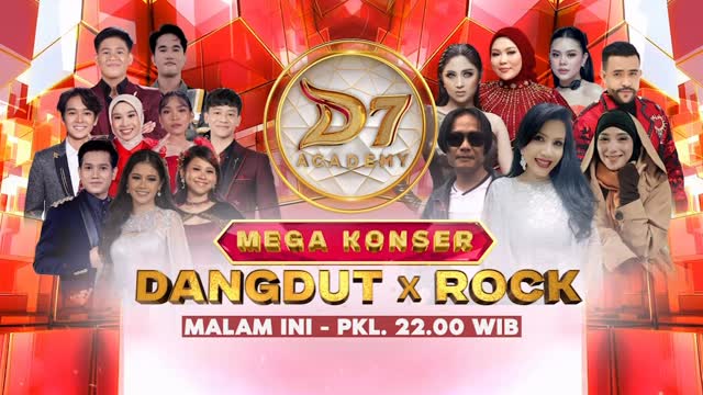Saksikan Mega Konser D'Academy 7 Dangdut X Rock malam ini pukul 22.00 WIB hanya di Indosiar dan @vidiodotcom
.
.
#MegaKonserIndosiar #Indosiar