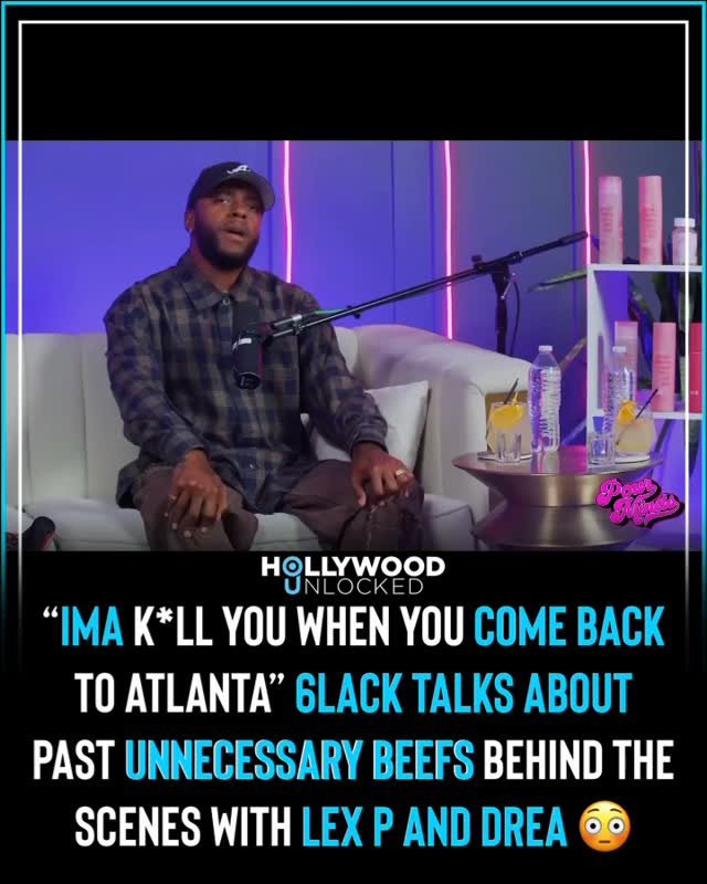 #6lack talks about past unnecessary beefs behind the scenes with Lex P and Drea 😳