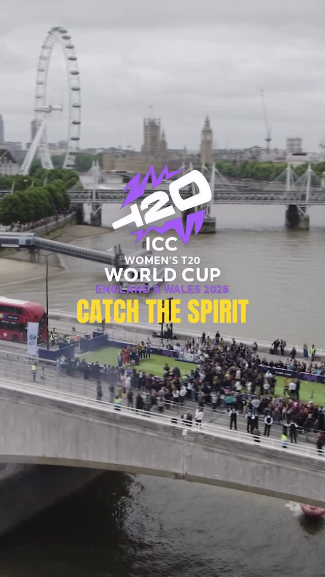 We wrote the song for the T20 World Cup! 
A brilliant day at Waterloo bridge meeting the captains of all the teams <3

Thank you to @bharath.mp3 and @samadkhannn for helping me write the best song!

Watch ICC Women’s T20 World Cup from 12th June on Star Sports and JioHotstar 

#T20CreatorClub #T20worldcup
#gini #iccwomenst20worldcup #indiancricketteam