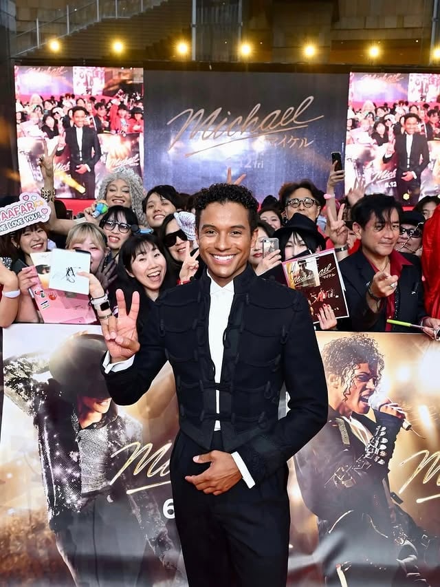 Thank you JAPAN 🇯🇵. What a special way to end the press tour for MICHAEL. Beyond grateful for all the love and support.  #michaelmovie