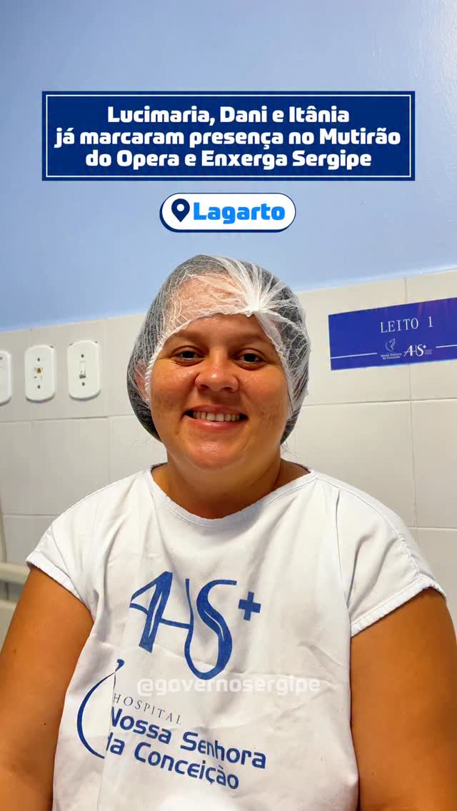 Milhares de sergipanos com a esperança de uma vida melhor 🤩✨O Mutirão do Opera e Enxerga Sergipe chegou em Lagarto, reunindo pessoas de toda a região e garantindo mais acesso à saúde e a oportunidade de realizar procedimentos que transformam vidas!É a saúde pública chegando cada vez mais perto do povo sergipano 💙#GovernoSergipe #Sergipe #Lagarto #OperaSergipe #EnxergaSergipe by @governosergipe