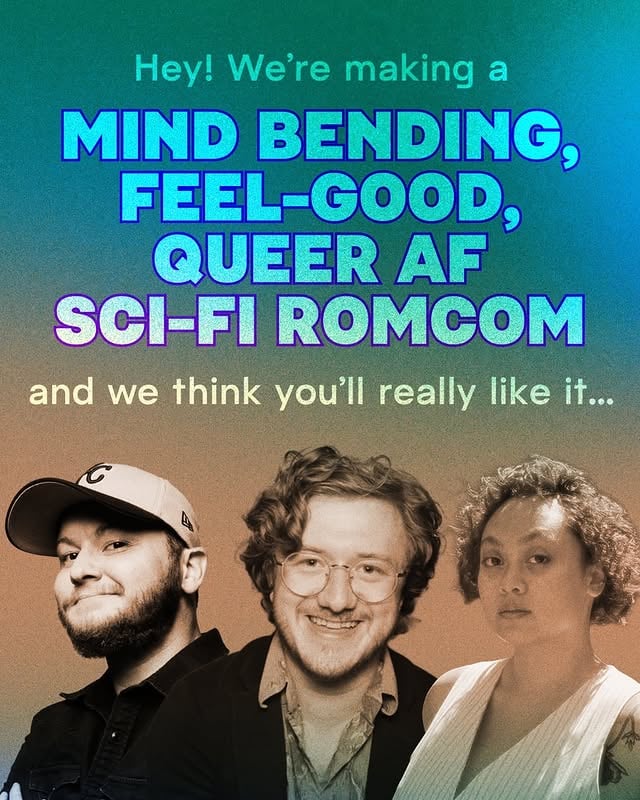 We’re making a movie! It’s the mind-bending, feel-good, queer AF sci-fi romcom we all need right now.BUT we can’t do it without you. Check out the link in bio to learn more!LONG LIVE INDIE FILM!#indiefilm #filmmaking #film #movies by @shift23media