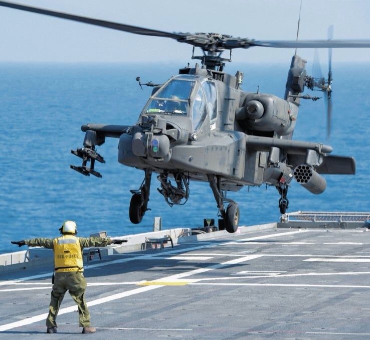 📸: BREAKING - US Central Command has confirmed last night’s reports that an AH-64 Apache attack helicopter “went down” near the Strait of Hormuz. They refused to elaborate on the circumstances of it “going down” and instead said the incident was being investigated.

“TAMPA, Fla. — At 7:33 p.m. ET on June 8, two crew members from a U.S. Army AH-64 Apache were rescued by American forces after their helicopter went down near the coast of Oman while patrolling regional waters.

The Soldiers were safely rescued within approximately two hours and are in stable condition. The cause of the incident is under investigation.

Rescue efforts were led by U.S. Naval Forces Central Command and the 82nd Airborne Division, with support from U.S. Air Force and Navy units including U.S. 5th Fleet’s Task Force 59.” - USCENTCOM