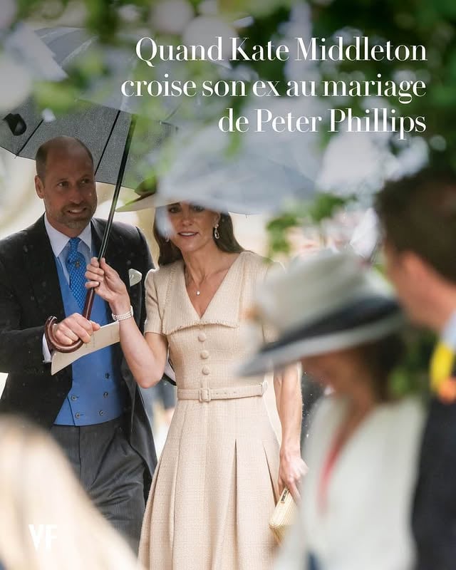 Même la princesse de Galles ne peut échapper à cette situation fâcheuse. Ce samedi 6 juin, Peter Phillips, le fils de la princesse Anne, a épousé Harriet Sperling lors d’une cérémonie organisée à l’église All Saints, dans le village de Kemble. Parmi les invités figurait Rupert Finch, l'étudiant que fréquentait Kate Middleton à St Andrews, peu avant le début de sa relation avec le prince William. Leur relation a même été évoquée dans la sixième et dernière saison de « The Crown », avec Oli Green dans le rôle de Rupert Finch et Meg Bellamy dans celui de la future princesse Catherine.Aujourd’hui avocat à Londres, Rupert Finch est désormais mariée à Lady Natasha, présente à ses côtés lors du mariage royale. Cliquez sur le lien dans la bio pour en savoir plus. #princesscatherine #katemiddleton #rupertfinch #princessofwales by @vanityfairfrance