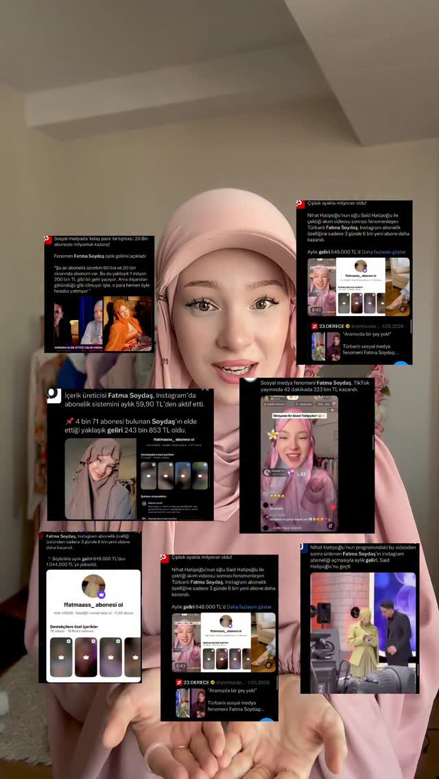 Buda son açıklama videosu olsun.

#açıklama #hijab #fatmasoydaş #fatmasoydaşabonelikgeliri