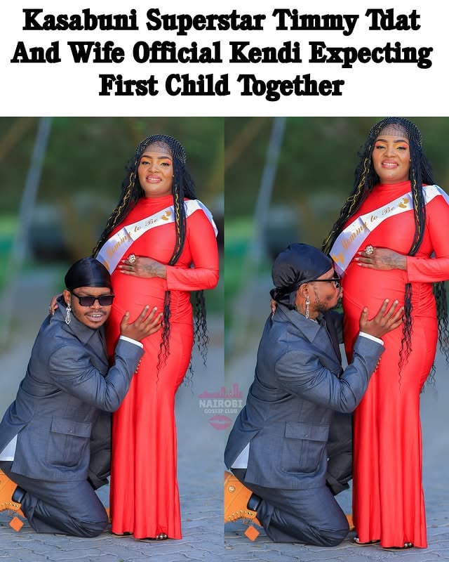 Kasabuni Superstar Timmy Tdat And Wife Official Kendi Expecting First Child Together