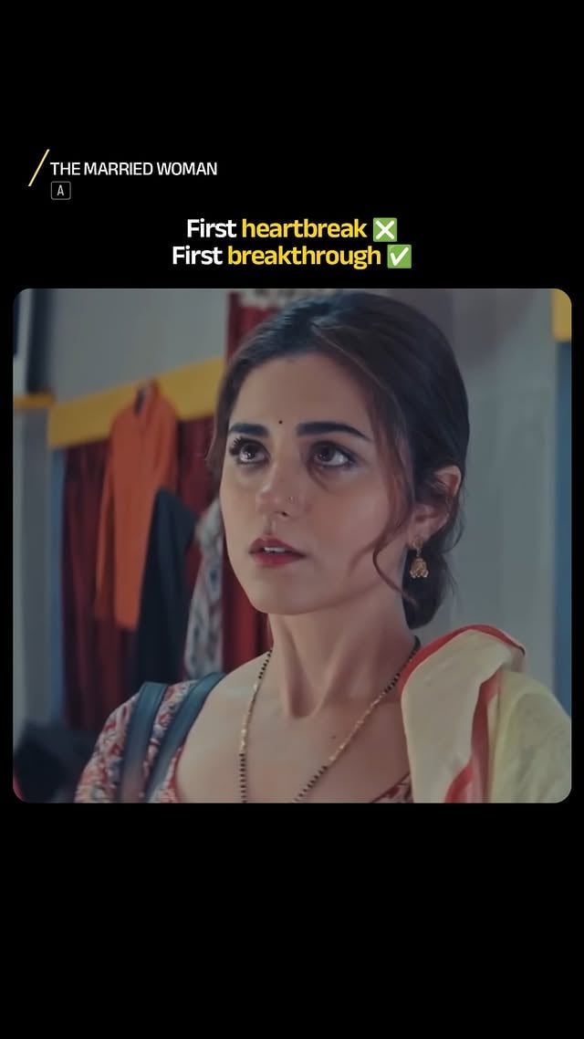 Jo heartbreak laga tha, wahi life ka turning point nikla!

#ZEE5India #TheMarriedWoman