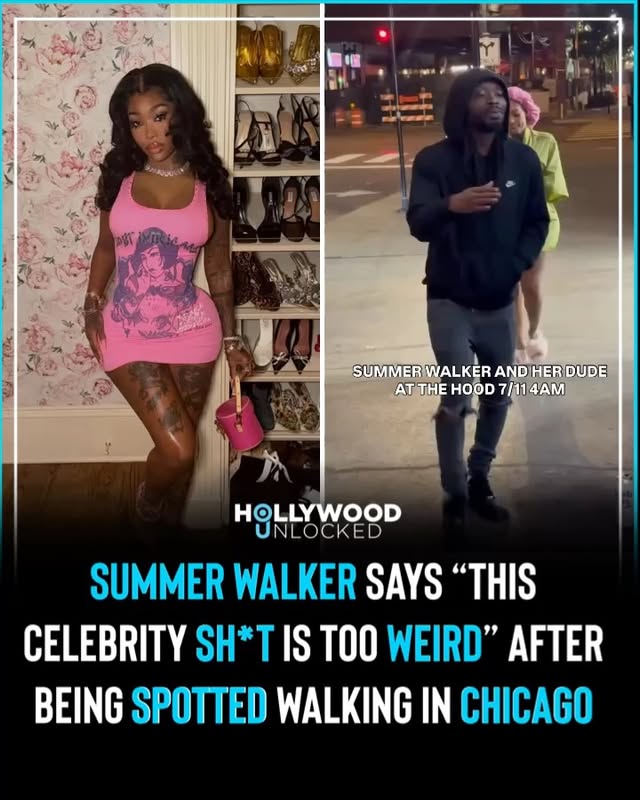 #SummerWalker reacts to a fan recording her while making a 7/11 run in Chicago. via:  @omgtvmedia