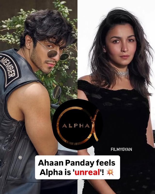 Saiyaara star Ahaan Panday is impressed with Alia Bhatt’s fierce avatar in Alpha, whose teaser dropped today 🔥 #Alpha releases in theatres worldwide on 3rd July!