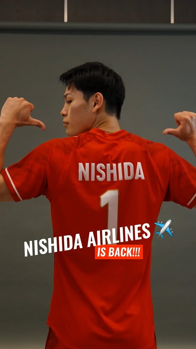 NISHIDA AIRLINES IS BACK ✈️🔥

Yuji Nishida 🇯🇵 is cleared for takeoff in #VNL2026 😮‍💨

📺 Catch him in action today as Japan face Ukraine at 12NN GMT 👀

🏐 #BePartOfTheGame #Volleyball