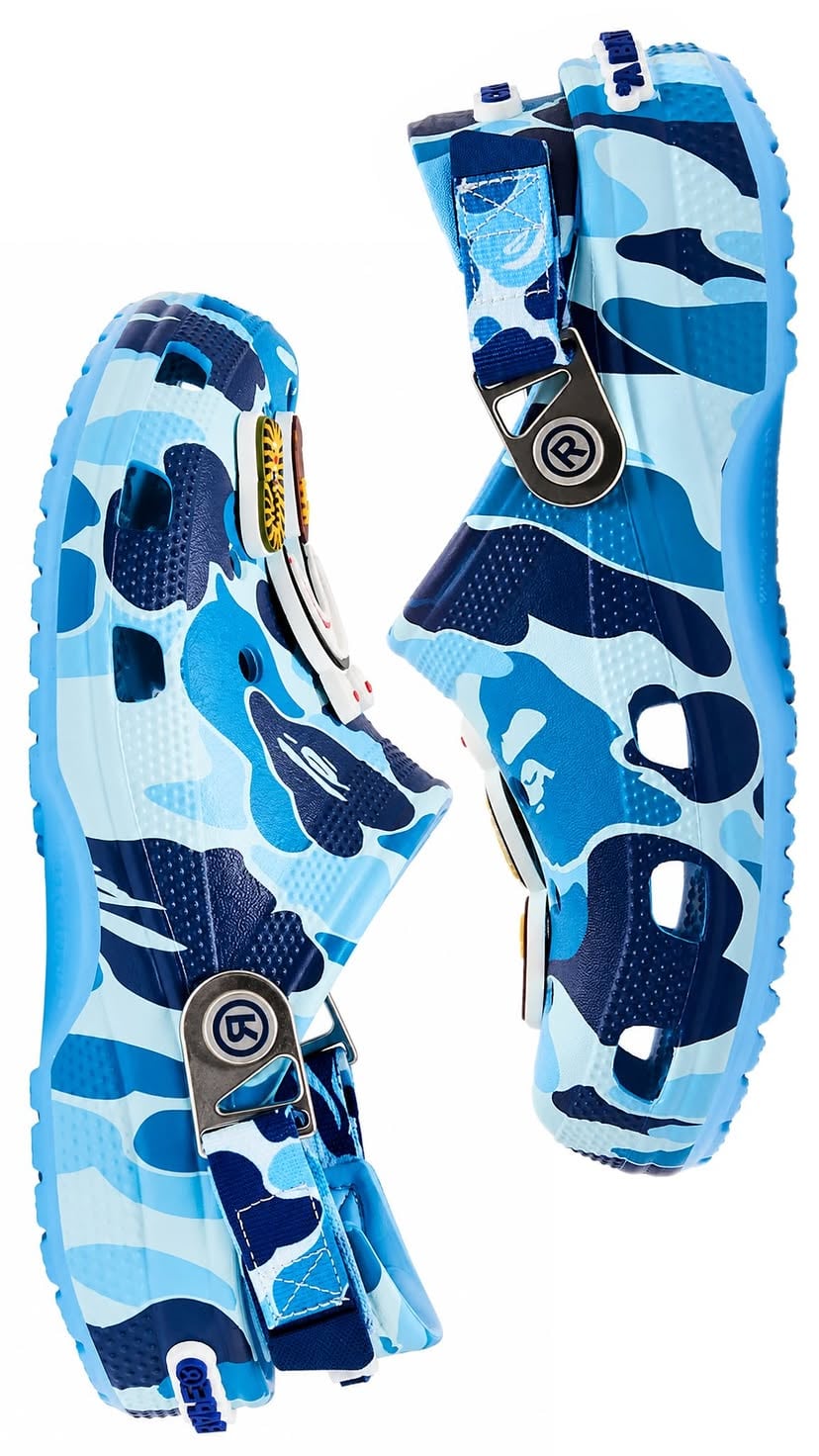 ⠀ 
𝗡𝗮𝗺𝗲:  BAPE x Crocs Classic Clog ‘ABC Camo - Blue’
𝐑𝐞𝐥𝐞𝐚𝐬𝐞:  08.03.2025

☞ Тільки оригінал
☞ Як самостійно перевірити взуття та одяг на оригінальність і захистити себе від шахраїв в інтернеті — дивіться в альбомі 𝑭𝑨𝑸 на сторінці
☞ Вказана ціна актуальна до дня релізу (𝐑𝐞𝐥𝐞𝐚𝐬𝐞) та вже включає всі витрати на доставку в Україну
☞ Хочете цю пару або будь-що інше з-за кордону? Пишіть у Direct